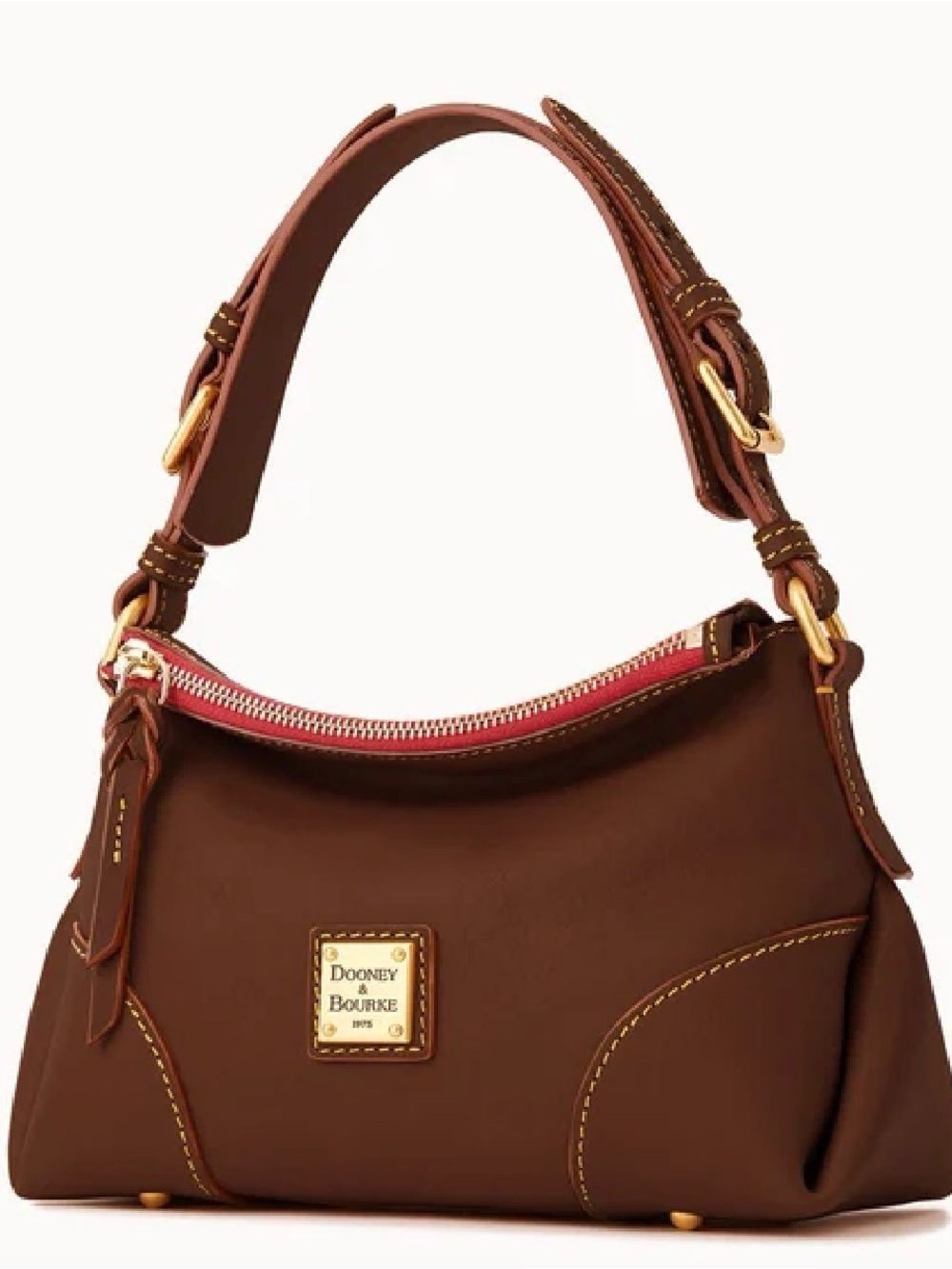 Dooney and Bourke Navy Florentine hobo 26
